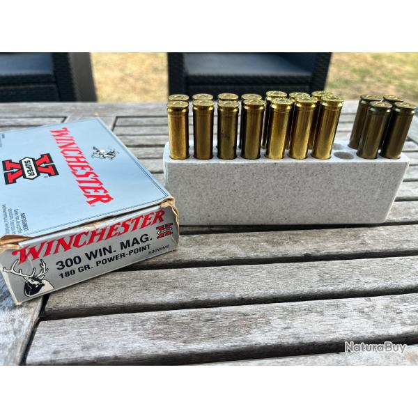 Lot 18 balles 300 WN Mag