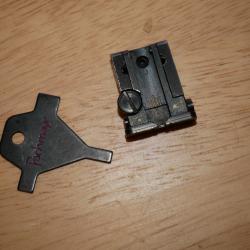 Hausse r&eacute;glable Pachmayr pour Browning GP35