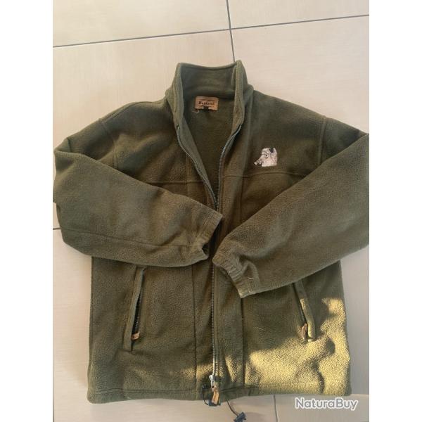 Veste polaire tr�s �paisse sanglier M Bartavel