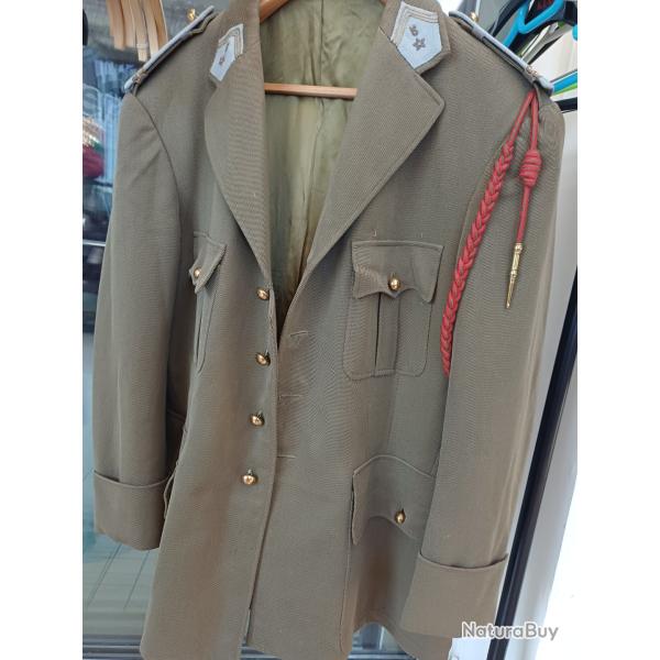 Ancienne vareuse d'officier Mle 59 d'un Lieutenant du 5�me RTM