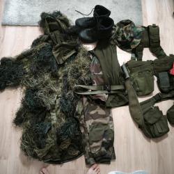 Lot &eacute;quipement airsoft