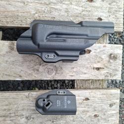 Tenicor MALUS SOL AIWB HOLSTER pour Glock + Tenicor ABDO2 AIWB porte chargeur