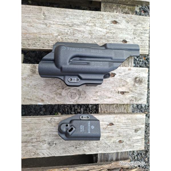 Tenicor MALUS SOL AIWB HOLSTER pour Glock + Tenicor ABDO2 AIWB porte chargeur