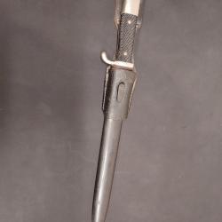 Tres belle baionnette de c&eacute;r&eacute;monie allemande k98 dite Extra-Seitengewehr. Rudolf Buchel / RBS &eacute;toil&eacute;