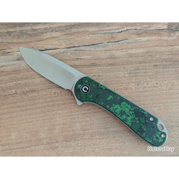 CIVIVI Elementum C907A-6 Jungle Wear Fatcarbon Carbon Fiber, Satin CPM S35VN, 10th Anniversary.