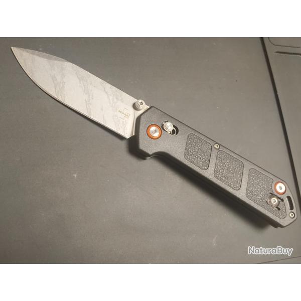Couteau Boker Kihon acid etch