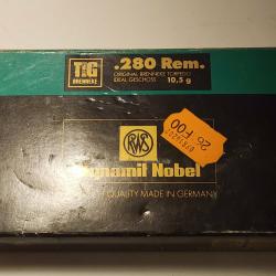 Munitions RWS 280 Remington TIG 10.5g