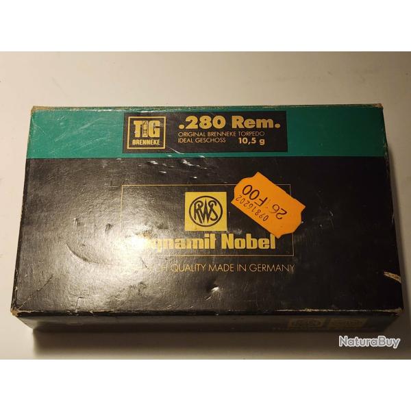 Munitions RWS 280 Remington TIG 10.5g
