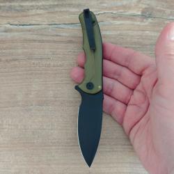 Civivi Mini Praxis C18026C-5 Black D2, Bead Blasted Ultem.