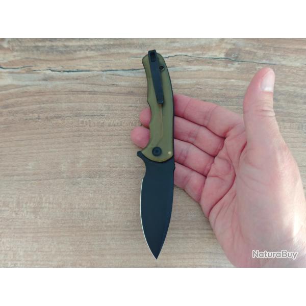 Civivi Mini Praxis C18026C-5 Black D2, Bead Blasted Ultem.