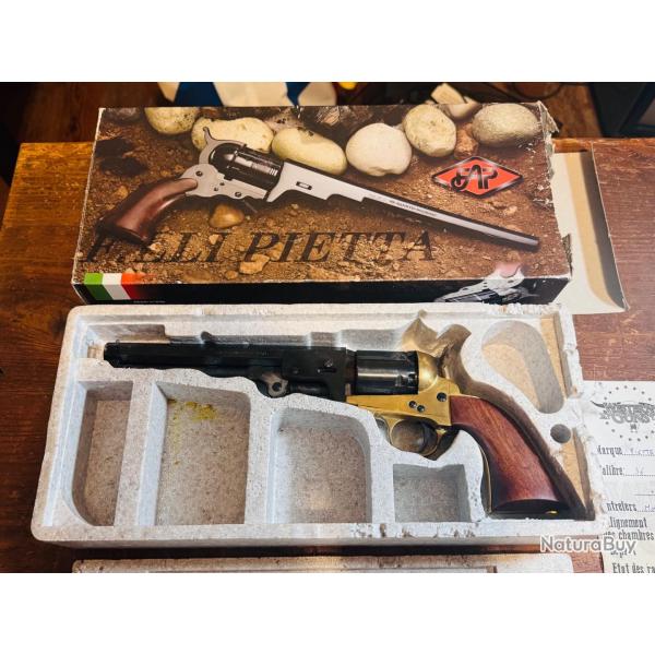 Revolver Pietta 1851 Navy REB36 Poudre Noire
