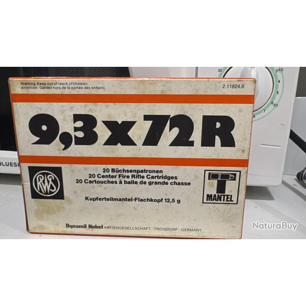 Rws 9,3x72R T-mantel