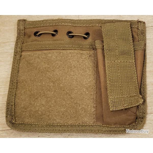 Poche admin neuf couleur tan airsoft