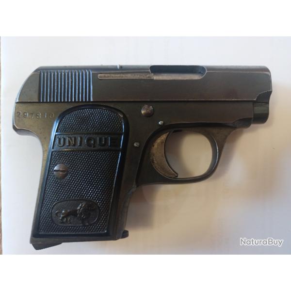 Pistolet unique mod�le 6.35