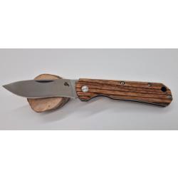 Couteau Black Fox BF-748 ZW Zebrawood