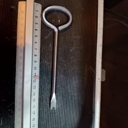 Ancien  tournevis armurier  Sp&eacute;cial pour &eacute;crou a fente , &eacute;crou fendu de percuteur longuess cl&eacute;...