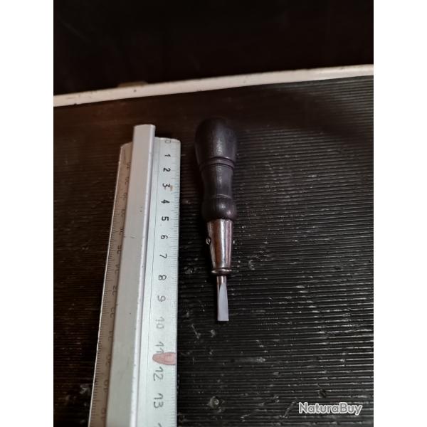Ancien petit  tournevis  armurier 4
