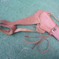 holster type western brun