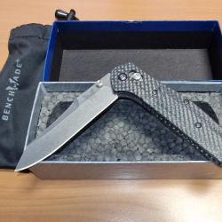Couteau pliant Benchmade Osborne Fibre de carbone (Mod&egrave;le 940-1)  - Lame : 86mm