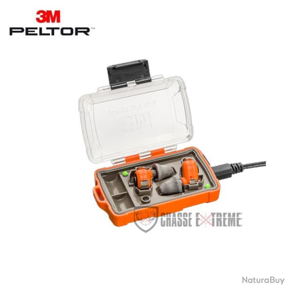Kit de Protection Auditive Ecouteur 3M PELTOR EEP-100 Rechargeable