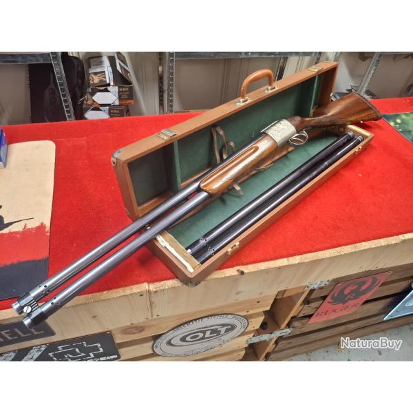 BRETTON GAUCHER MOD : BABY LUXE CAL. 12/70 COMPLET / 4 CANON + MALLETTE