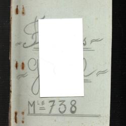 livret militaire brive , ann&eacute;es 20 , train , rappel&eacute; 1939 sanitaire auto