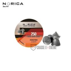 250 Plombs NORICA Pointu Cal 4.5mm