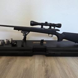 Carabine 22LR. CZ457 synth&eacute;tique avec accessoires