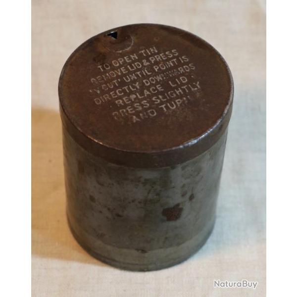 W/| D -  ration britannique terrain CAPSTAN - Normandie 1944 - WWII ref AMF24CAP001