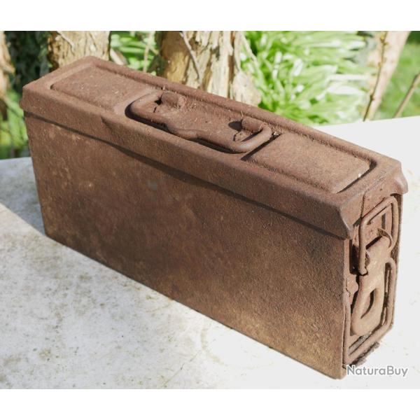 Caissette MG Patronenkasten mod�le 15/34 en m�tal NORMANDIE 44 ref STV25BMG001