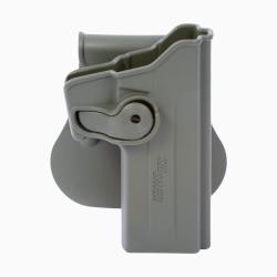 Holster LV2 pour SIG Sauer P226 / P220 &agrave; rail incurv&eacute; Vert Olive Droitier