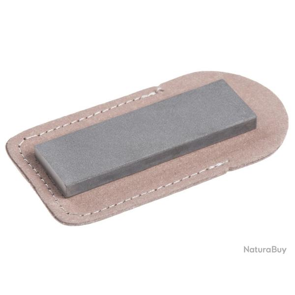 Pierre � Affuter Diamant�e de Poche Eze-Lap Fine  Grain 600 avec �tui Cuir