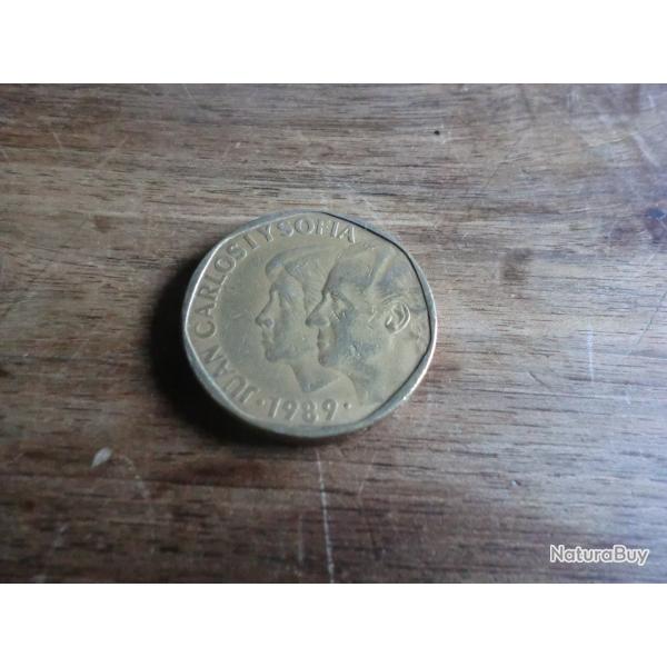 monnaie 500 pesetas juan carlos  1989