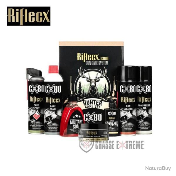 Pack Nettoyage RIFLECX CX80 Hunter Care Set Deluxe