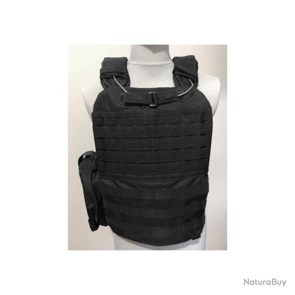 Gillet porte plaque militaire VERON 3+