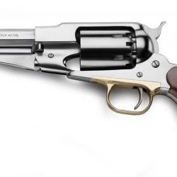 Revolver REMINGTON 1858 NEW ARMY SHERIFF INOX NOYER QUADRILLE Calibre 44 PIETTA (rgssh44lc)