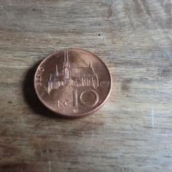 monnaie r&eacute;publique ceska 10 korun  2017
