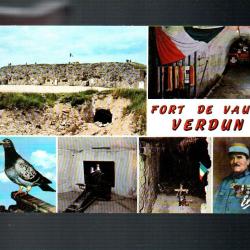verdun fort de vaux multivues situ&eacute;es cpm