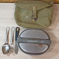 Ensemble Gamelle US compl&egrave;te "British Made" dat&eacute;e 1945 ww2