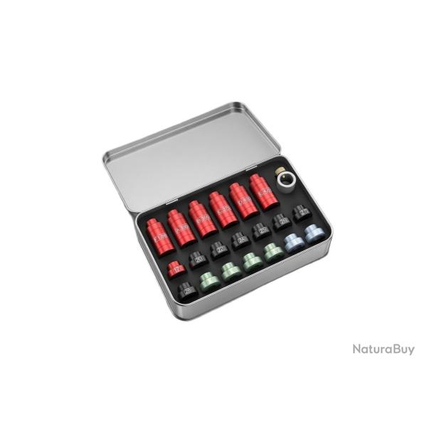 Kit comparateur de feuillure et de profondeur d'enfoncement des balles - 1� SANS PRIX DE RESERVE