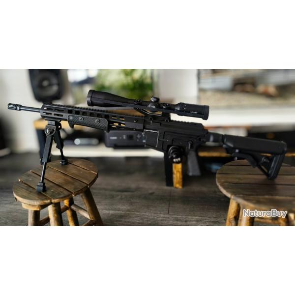 Carabine � pompe TROY INDUSTRIES Straight Pull P.A.R 18" cal.222 Rem kit sniper.