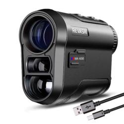 T&eacute;l&eacute;m&egrave;tre laser de golf 600M avec fonction de verrouillage, drapeau et mesure de pente 6x Pr&eacute;cision