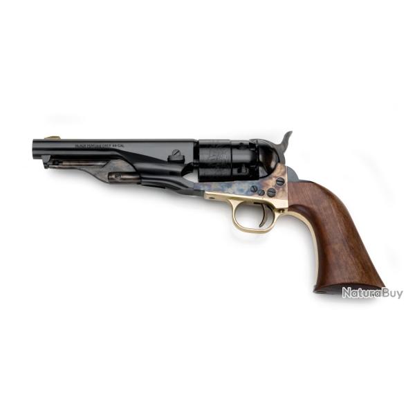 REVOLVER � POUDRE NOIRE PIETTA COLT 1860 ARMY SHERIFF ACIER 5.375" .44 PN