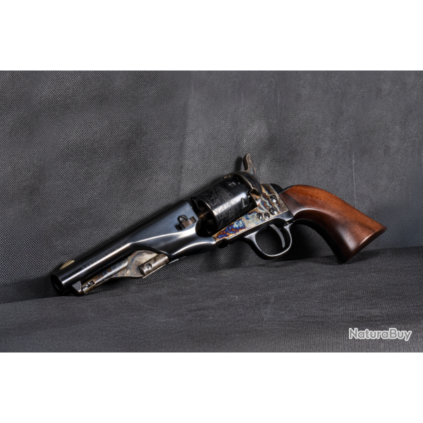 REVOLVER � POUDRE NOIRE PIETTA COLT 1861 NAVY SHERIFF ACIER 5.375" .36 PN