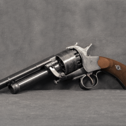 REVOLVER &Agrave; POUDRE NOIRE PIETTA LEMAT NAVY OLD WEST 6.75" .44 PN