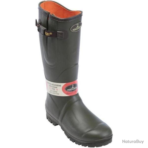 Bottes de chasse Percussion Sologne N�opr�ne - 46