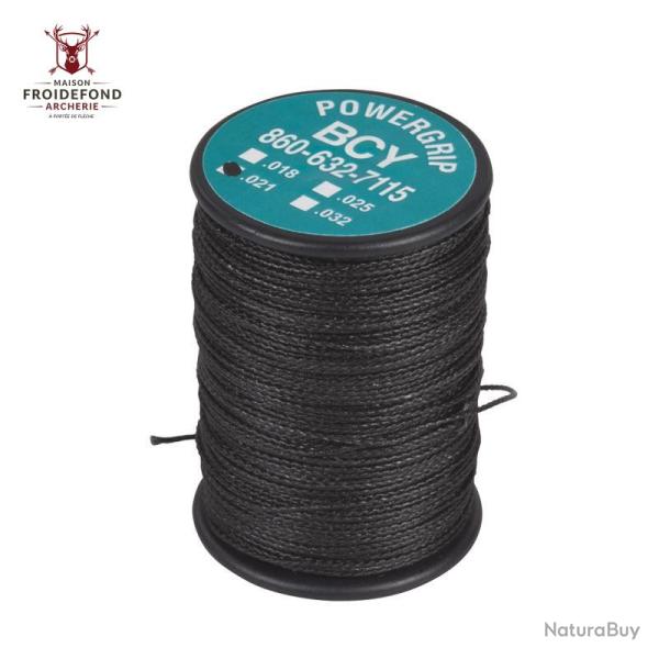 Tranche fil Powergrip- BCY - Blanc / 0.018