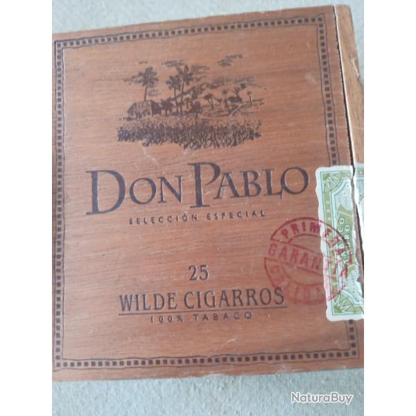 Boite �  cigares vides