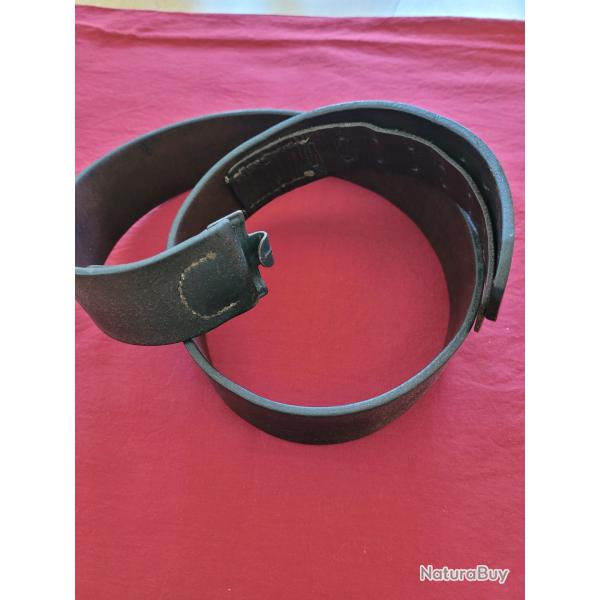 Ceinturon cuir Allemand ww2
