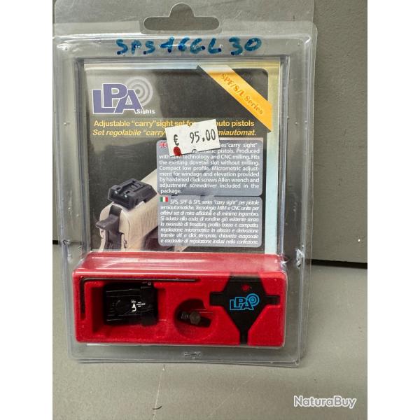 LPA - SPS16GL30 - Hausse r�glable et guidon pour GLOCK  DESTOCKAGE